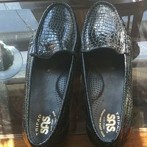 SAS tripad comfort croc 7M shoes woman's black